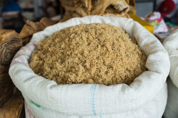 farinha de peixe para a composição de rações